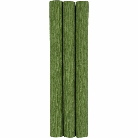 Crepepapier - Lime Groen - Groen - 25x60 cm - 105 gram - 3 vellen