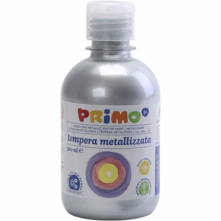 Metallic Verf - Acrylverf Metallic Zilver - Metaalverf - Zilverkleurige Metallic Hobbyverf - Glansverf - Shimmerverf - 300ml