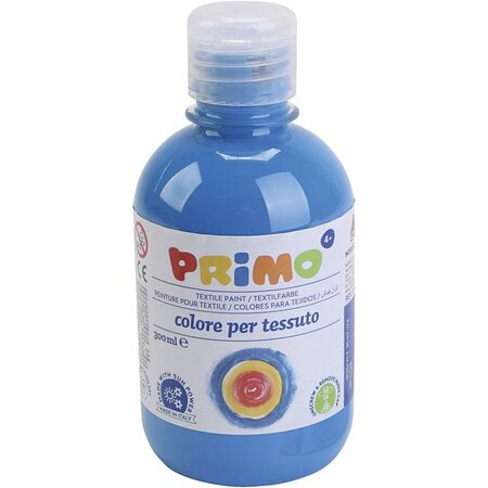 Textielverf Geel – Gele Kledingverf – Textiel Kleurstof – Stoffenverf – Kindvriendelijke Huidveilige Textielverf - Kledingverf - Verf Voor Kleding - PRIMO - 300 ml