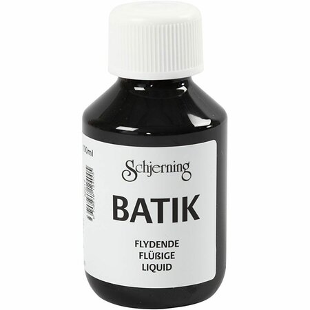 Textielverf Zwart - Zwarte Kledingverf - Batikverf - Stofverf - Textiel Kleurstof - Stoffenverf - Verf Voor Kleding - Textiel Verven - Kleurstof Voor Stof - DIY Kleding Verven - 100ml