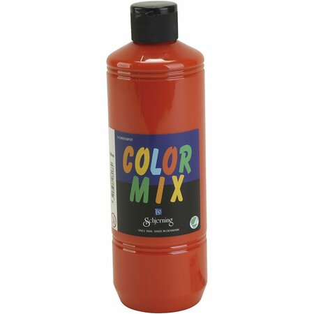 Oranje Verf - Milieuvriendelijk - Greenspot Colormix - 500ml - Multifunctionele Doorshijnende Verf op Waterbasis - Geschikt voor Meeste Ondergronden - Felle Kleuren - Wast Af van Glas en Gladde Opperv