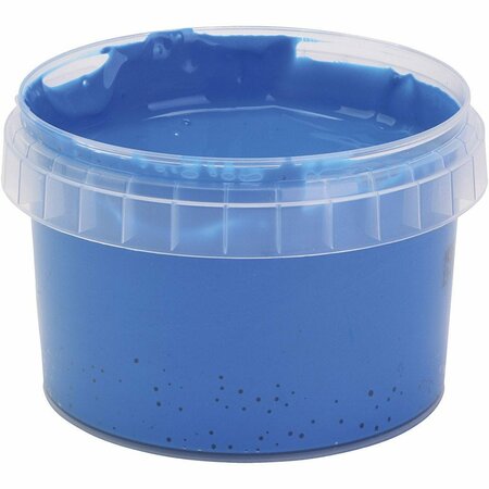 Vingerverf - Blauw - Primo - 250ml - Kindvriendelijk - Veilig voor Huid - Felle Kleuren - Geschikt voor Papier en Hout - Geweldige Tactiele Ervaring