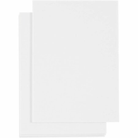 3D Foam Pads - Wit - Grote Formaat Foam Vellen - Knutselen & Scrapbooking - 3D Effect - Foam Pad Zelf Knippen - A6 - 105x148 mm - 2 mm Dikte - 5 Vellen