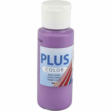 Acrylverf – Paarse Verf – Acrylaatverf – Acrylpaint – Hobbyverf – Sneldrogende Verf – Dekkende Verf – Waterbasis Verf – Hoogwaardige Decoratie Verf – Dark Lilac – Plus Color Verf – 60ml