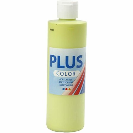 Acrylverf – Limegroene Verf – Acrylaatverf – Acrylpaint – Hobbyverf – Sneldrogende Verf – Dekkende Verf – Waterbasis Verf – Hoogwaardige Decoratie Verf – Plus Color Verf – 250ml