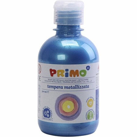 Metallic Verf - Acrylverf Metallic Blauw - Metaalverf - Blauwkleurige Metallic Hobbyverf - Glansverf - Shimmerverf - Acrylaatverf - 300ml