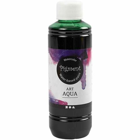 Aquarelverf - Groene Waterverf - Watercolor Paint - Aqua Pigment Aquarelverf - Groen - Waterbasis - Aquarel Hobbyverf - 250 ml