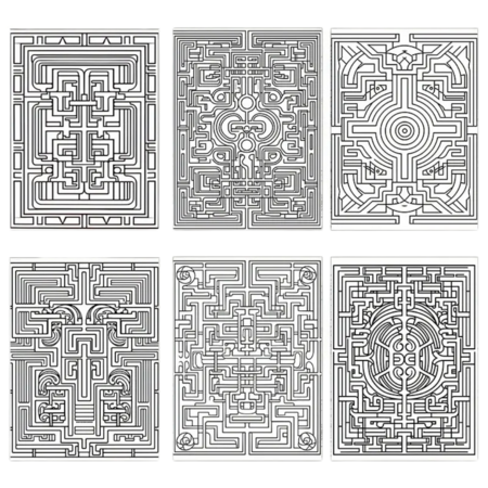 Kleurboek Mandala Doolhoven – Mandala Kleurplaten – Kleurboek Volwassenen – Creatieve Kleurboeken – Mandala Doolhof Kleurboek – Kleurboek Uitdaging – Kleurboek Met Doolhoven - A4 - 40 Kleurplaten