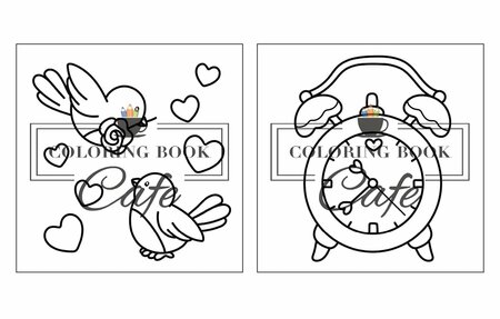 Cozy Love Kleurboek - Cute & Cozy - Bold & Easy - Kleurboek Volwassenen En Tieners - Schattige Eenvoudige Kleurplaten Liefde - Simpele Hygge Ontwerpen - 40 Kleurplaten - Incl. 1 Alcoholmarker