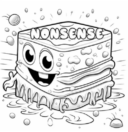 Happy Food Kleurboek - Kleurboek Eten - Vrolijke Voedseltekeningen - Eten Kleurplaten - Voedsel illustraties - Speels Kleurboek Eten - 20x20cm - 22 Tekeningen