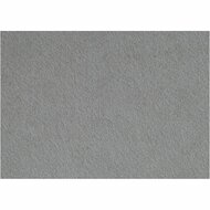 Vilt - Grijs Hobbyvilt - DIY Vilt Voor Decoratie - Textiel Voor Kunst En Hobby - Naai En Knutselmateriaal - Afmetingen 42x60cm - Dikte 1mm - Per Stuk