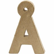 Letter A - H: 10 cm, dikte 2 cm, 1 stuk