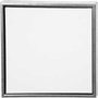 ArtistLine Canvas met lijst, antiek zilver, wit, afm 44x44 cm, 360 gr, 1 stuk