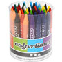 Colortime kleurkrijt, diverse kleuren, L: 10 cm, dikte 11 mm, 48 stuk/ 1 doos