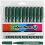 Colortime stift, donkergroen, lijndikte 5 mm, 12 stuk/ 1 doos