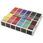 Colortime stift, diverse kleuren, lijndikte 2 mm, 12x24 stuk/ 1 doos