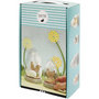 Stolpen met decoratie, H: 12+15,5 cm, 2 stuk/ 1 doos