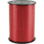 Cadeaulint, rood, B: 10 mm, glossy, 250 m/ 1 rol