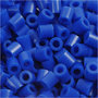 Strijkkralen, donkerblauw (32232), afm 5x5 mm, gatgrootte 2,5 mm, medium, 1100 stuk/ 1 doos