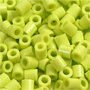 Strijkkralen, lime green (32241), afm 5x5 mm, gatgrootte 2,5 mm, medium, 1100 stuk/ 1 doos