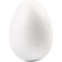 Eieren, wit, H: 6 cm, 50 stuk/ 1 doos