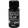 Textielverf - Zwart - Creotime - 50 ml