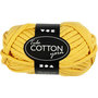 Textielgaren, geel, L: 45 m, 100 gr/ 1 bol