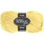 Fantasia acrylgaren, lichtgeel, L: 80 m, 50 gr/ 1 bol