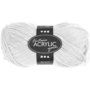 Fantasia acrylgaren, wit, L: 80 m, 50 gr/ 1 bol