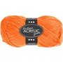 Fantasia acrylgaren, neon oranje, L: 80 m, 50 gr/ 1 bol