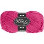 Fantasia acrylgaren, neon roze, L: 80 m, 50 gr/ 1 bol