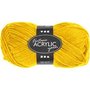 Fantasia acrylgaren, geel, L: 80 m, 50 gr/ 1 bol