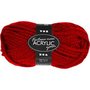 Fantasia acrylgaren, rood, L: 35 m, Maxi, 50 gr/ 1 bol