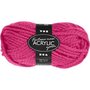 Fantasia acrylgaren, neon roze, L: 35 m, Maxi, 50 gr/ 1 bol