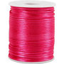Satijnkoord, roze, dikte 2 mm, 50 m/ 1 rol