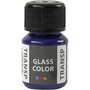 Glasverf - Porseleinverf - brilliant blauw - Glass Color Transparent - 30ml