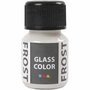 Glass Color Frost, wit, 30 ml/ 1 fles