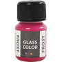 Glasverf - Porseleinverf -  rood - Glass Color Frost - 30ml