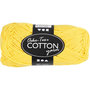Katoengaren, geel, afm 8/4, L: 170 m, 50 gr/ 1 bol