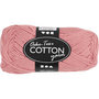 Katoengaren, antiek roze, afm 8/4, L: 170 m, 50 gr/ 1 bol