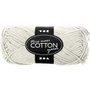 Katoengaren, crème, afm 8/8, L: 80-85 m, afm maxi , 50 gr/ 1 bol
