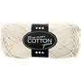 Katoengaren, beige, afm 8/8, L: 80-85 m, afm maxi , 50 gr/ 1 bol