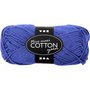 Katoengaren, kobalt blauw, afm 8/8, L: 80-85 m, afm maxi , 50 gr/ 1 bol