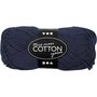 Katoengaren, donkerblauw, afm 8/8, L: 80-85 m, afm maxi , 50 gr/ 1 bol