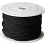 Polyester koord, zwart, dikte 2 mm, 50 m/ 1 rol