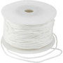 Polyester koord, wit, dikte 2 mm, 50 m/ 1 rol