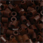 Foto kralen, bruin (3), afm 5x5 mm, gatgrootte 2,5 mm, medium, 6000 stuk/ 1 doos