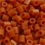 Foto kralen, rood bruin (5), afm 5x5 mm, gatgrootte 2,5 mm, medium, 6000 stuk/ 1 doos