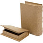 Boeken, afm 8x11,5x2,5 cm, 2 stuk/ 1 set