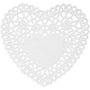 Cake servetten, hart, d 10 cm, 30 stuk/ 1 doos